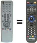 Replacement remote control Samsung BP5900062A