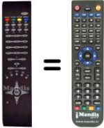Replacement remote control RC1080