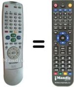 Replacement remote control Sharp RRMC-GA026WJSA