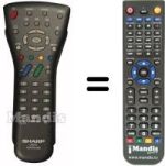 Replacement remote control GA323WJSB