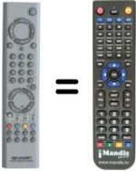 Replacement remote control Sharp 28LS-92EC