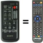 Replacement remote control RMT-835