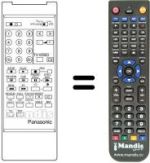 Replacement remote control Panasonic TNQ1411