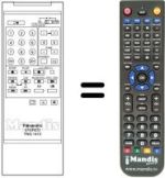 Replacement remote control Panasonic TNQ1412