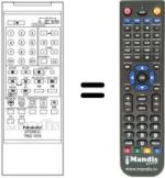 Replacement remote control Panasonic TNQ1416