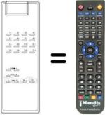 Replacement remote control Oceanic TC679600