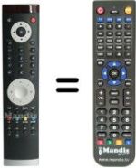 Replacement remote control Proline LD3240 HD