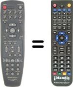 Replacement remote control RC3100DV