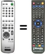 Replacement remote control RMS-S300