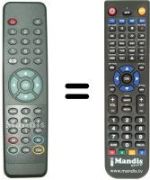 Replacement remote control JEPSSEN REMCON013