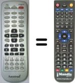 Replacement remote control THES ST-C00013