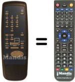 Replacement remote control EMME ESSE DRX900