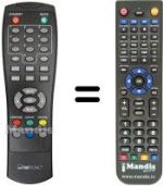 Replacement remote control Trevi DT3350S