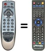 Replacement remote control Triax DVB150