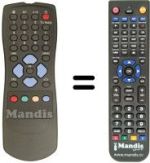 Replacement remote control RC1112905 / 00