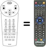 Replacement remote control RC23