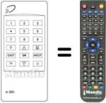 Replacement remote control RC300