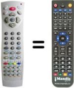 Replacement remote control Autovox AX14DVX06-STB