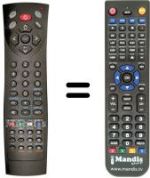 Replacement remote control Firstline CVD1420