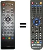 Replacement remote control REMCON1278