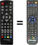 Replacement remote control Strong SRT5203