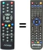 Replacement remote control Strong SRT6415