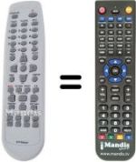 Replacement remote control Daewoo DRX370S