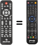Replacement remote control Areal653