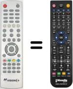 Replacement remote control REMCON2223