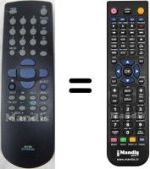 Replacement remote control Seg 97P1R2PAA3