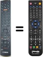Replacement remote control Yamaha V393960