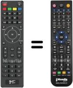 Replacement remote control GOSAT GS950T2
