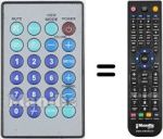 Replacement remote control REMCON2209