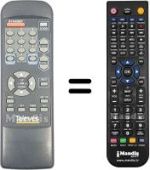 Replacement remote control REMCON2210