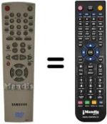 Replacement remote control 00002 A