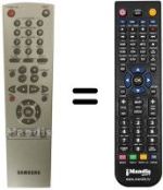 Replacement remote control 00049 D