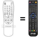 Replacement remote control Samsung CZ 533CWG