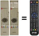 Replacement remote control Samsung PS 42P2STX
