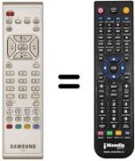 Replacement remote control Samsung LW 17E24C