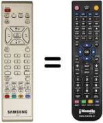 Replacement remote control 00225 A