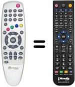 Replacement remote control 060508B