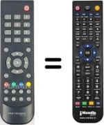 Replacement remote control Metronic 441598