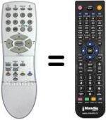 Replacement remote control Sinudyne 42 PF 2