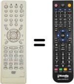 Replacement remote control 076R0GY03A