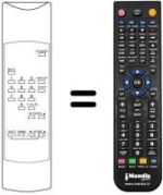 Replacement remote control P 1402 R