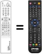 Replacement remote control 105-219D