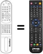 Replacement remote control 105-224V