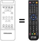 Replacement remote control 30928368