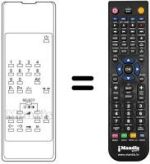 Replacement remote control Tokai LTV 5540