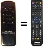 Replacement remote control 260 269